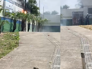 Princípio de incêndio suspende aulas em CMEI de Maceió nesta segunda (5)