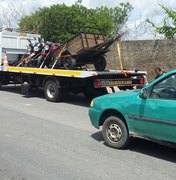 Operação do BPTran autua 12 motoristas e recolhe seis veículos em Maceió