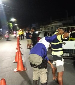 Cinco pessoas são presas em Maceió por embriaguez ao volante