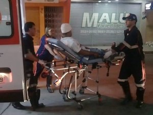 Tentativa de assalto deixa um ferido na noite desta sexta-feira (8)