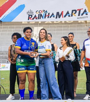 Alagoas brilha na Copa Rainha Marta Nordeste com artilheira e melhor jogadora