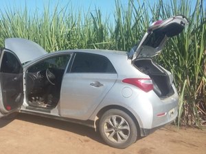 Veículo abandonado é encontrado em São José da Laje