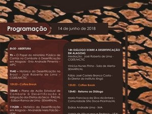 Semarh promove seminário sobre o combate à desertificação do solo