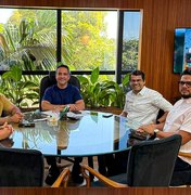 Prefeito Bebeto Barros se reúne com governador Paulo Dantas para avanços em Girau
