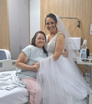 Casal 'foge' de casamento e surpreende mãe de noiva que estava na UTI