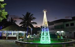 Decoração natalina de Maragogi encanta turistas e moradores