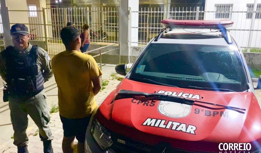 Homem de 19 anos agride a própria mãe e tenta incendiar casa onde mora em Olho D’Água do Casado