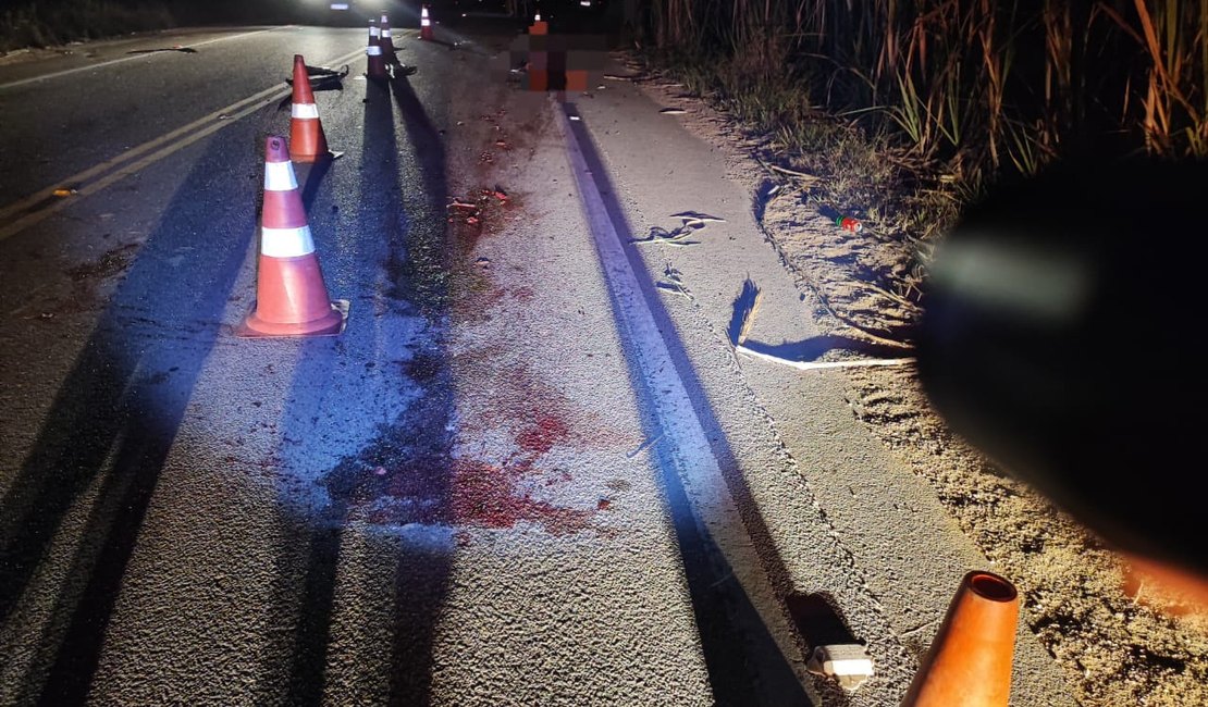 Homem é atropelado e corpo fica desfigurado em Porto Calvo