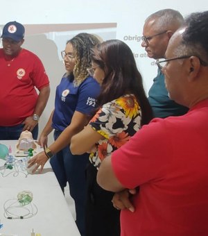 Samu promove mais um curso de manejo de vias aéreas pediátricas para profissionais que atuam no suporte básico