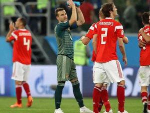 Rússia vence Egito e fica mais perto da classificação na Copa