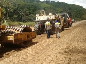 Governo retoma restauração da AL 430, entre Flexeiras e São Luís do Quitunde
