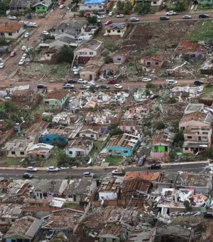 Após tornado, Enem é suspenso em Rio Bonito do Iguaçu, no Paraná