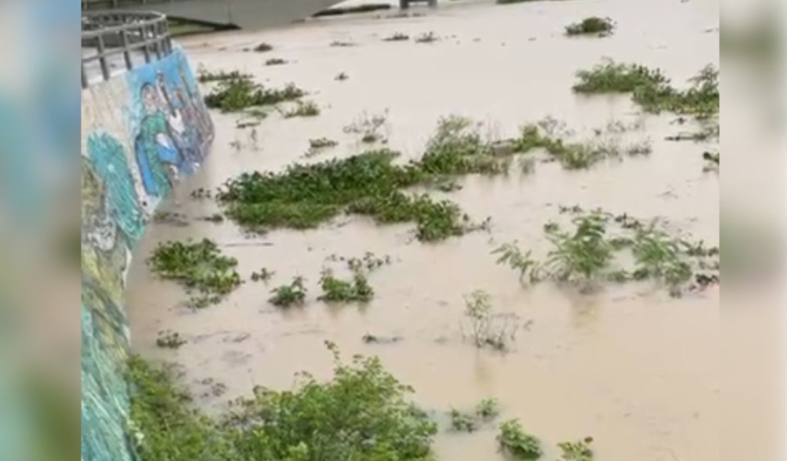 Alagamentos em Pilar e São Miguel dos Campos impressionam; rios e lagoas seguem alerta