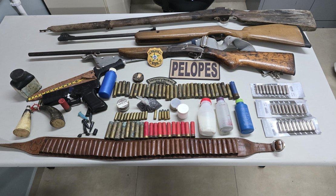 Operação policial desarticula organização criminosa entre Alagoas e Pernambuco