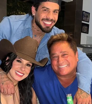 'Ela é igual a gente', diz Leonardo sobre Ana Castela