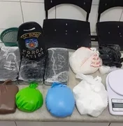 Homem é preso com sete quilos de cocaína dentro de casa em Maceió