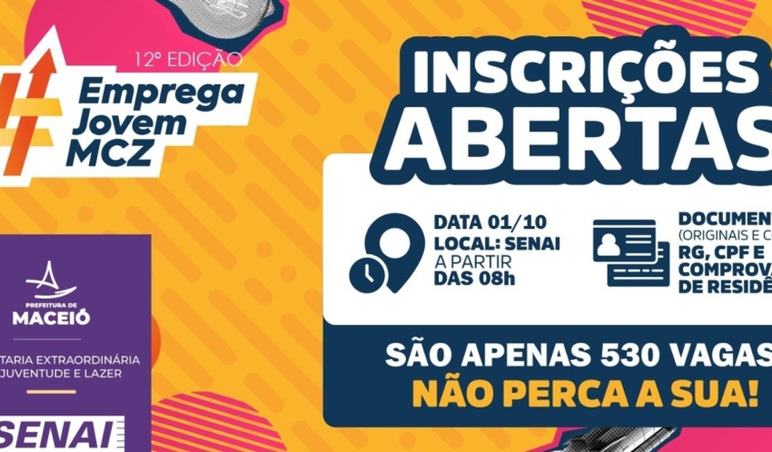 Emprega Jovem abre inscrições para a 12ª edição nesta quarta-feira (1°)