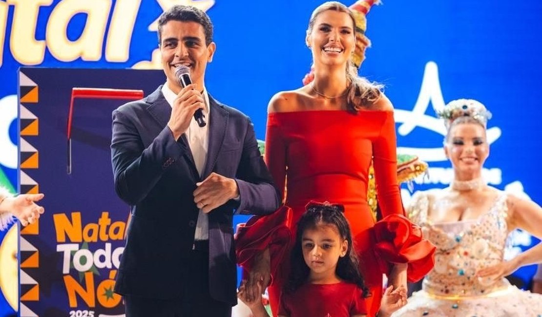 JHC abre “Natal de Todos Nós” com espetáculo tropical de magia e luzes