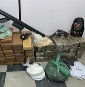 Homem é preso com mais de 60kg de maconha na Jatiúca, em Maceió