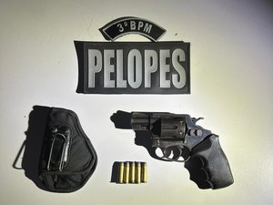 Suspeito de tentar matar cunhada é preso com revólver e mandado em aberto em Limoeiro de Anadia