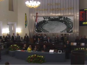 Novos deputados estaduais tomam posse na Assembleia Legislativa