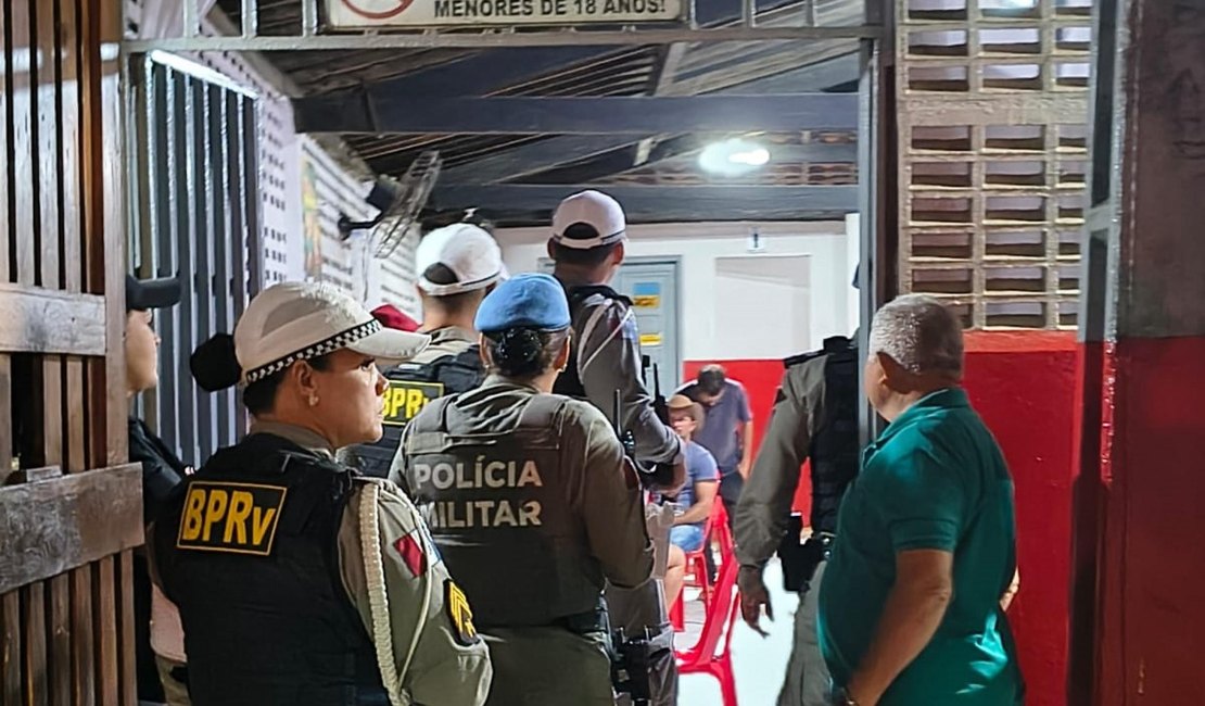 Operação prende 14 pessoas e fiscaliza 74 estabelecimentos comerciais em Alagoas