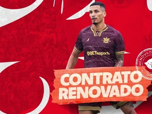 CRB anuncia renovação de contrato com o zagueiro Henri até o fim de 2027