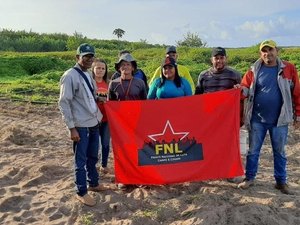 Famílias da FNL ocupam  fazenda no município de Cururipe