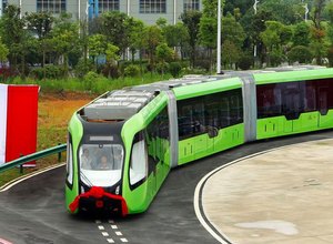 China testa primeiro sistema público de transporte rápido sem motorista