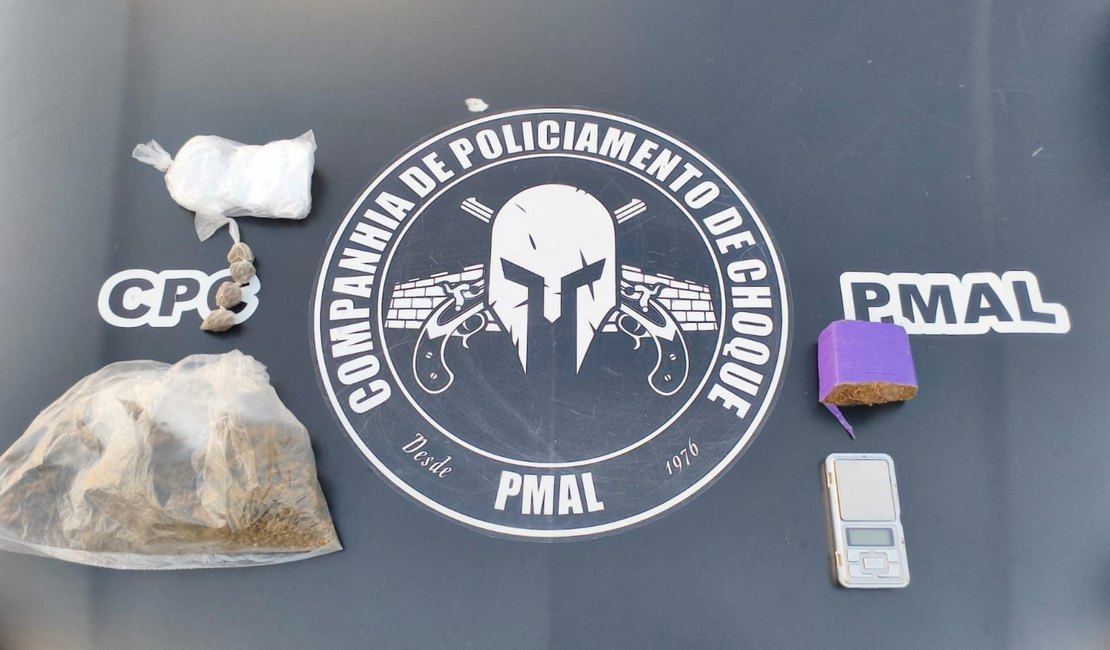 Irmão de Nem Catenga é preso com maconha durante operação na Vila Brejal