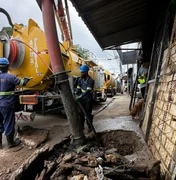Prefeitura retira quase 400 toneladas de entulhos da rede de drenagem de Maceió