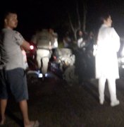 Colisão entre carros deixa três feridos na AL-105, em Boca da Mata