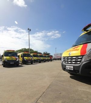 Usuários do SUS são beneficiados com 17 novas ambulâncias para o Serviço de Transporte Sanitário