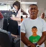 Pai de Davi passa mal durante julgamento e sessão é interrompida