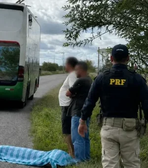 Mulher morre após ser atropelada por ônibus na BR-423, em Delmiro Gouveia