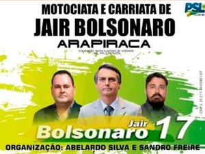 Promessa de combustível para carreata de Bolsonaro é fake news