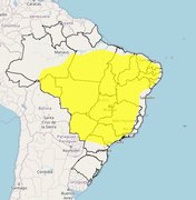 Inmet emite alerta de baixa umidade para 65 municípios de Alagoas