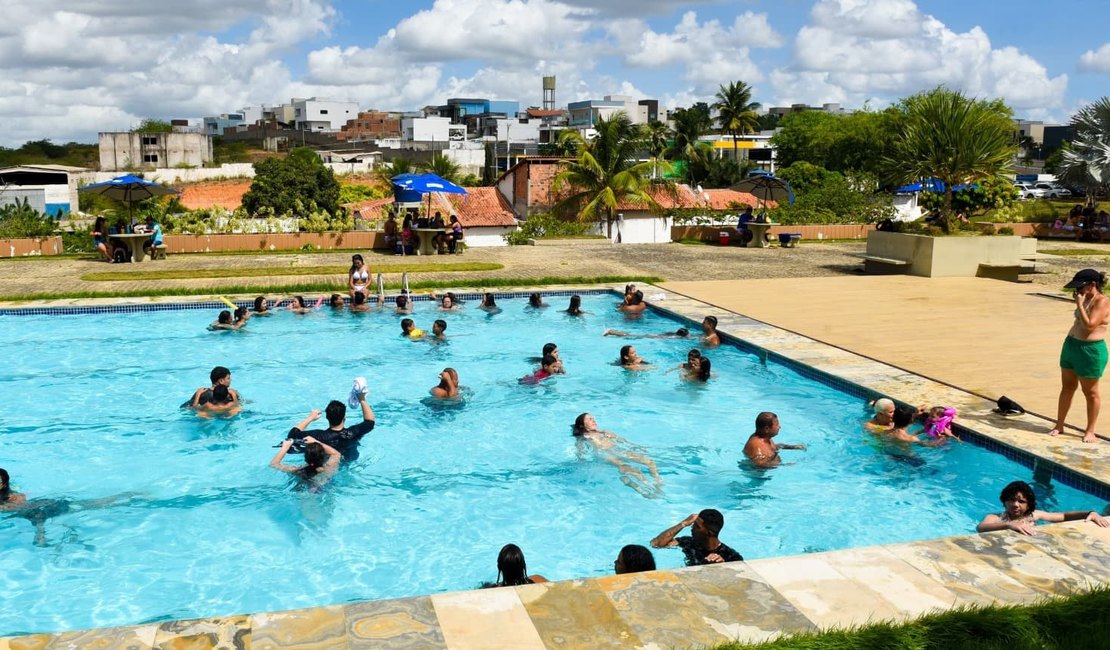 Área social e espaços esportivos estarão abertos neste final de semana no Clube do Servidor de Arapiraca