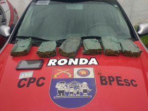 Polícia Militar apreende grande quantidade da droga skank em Maceió
