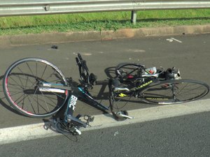 Ciclista é atropelado por carro em Japaratinga e condutor foge sem prestar socorro