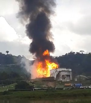 Vídeo mostra exato momento da explosão que ocorreu em usina; veja