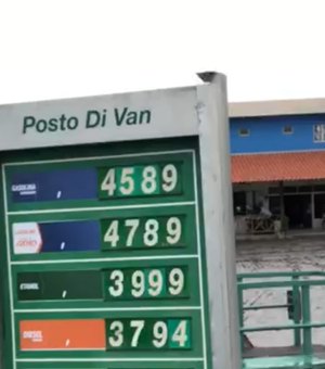 Arapiraca: preço da gasolina apresenta queda, mas segue mais alto que na capital
