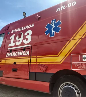 Mulher fica ferida após carro capotar em ponte na Barra de São Miguel