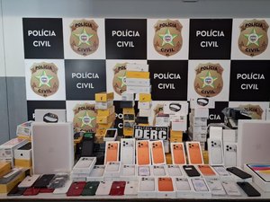 Polícia Civil apreende carga de eletrônicos avaliada em R$ 500 mil em Maceió
