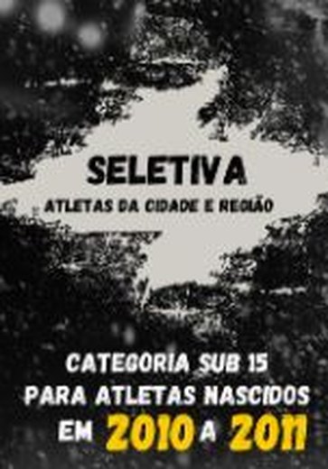 ASA promove seletiva para categoria Sub-15 no próximo domingo (06)