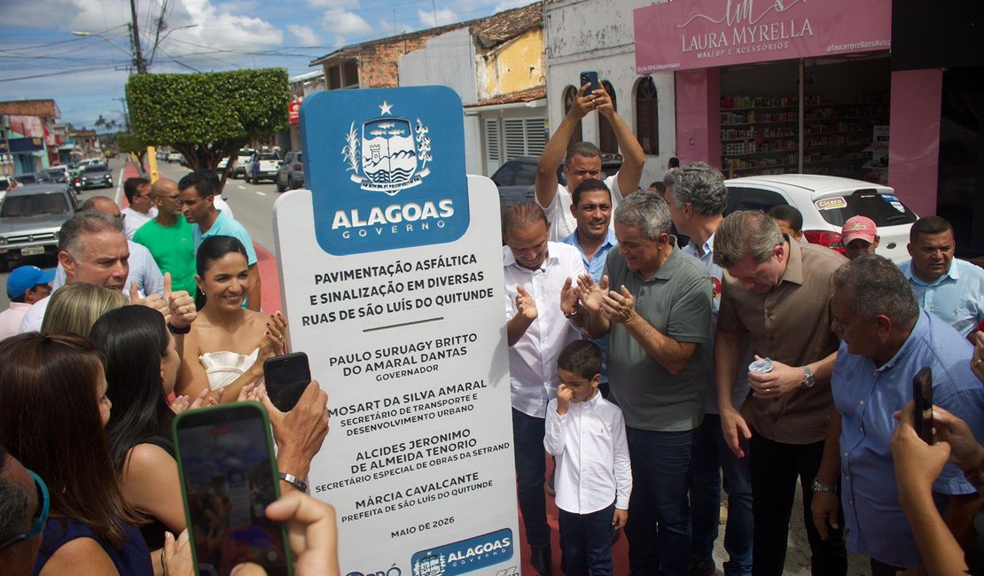 São Luís do Quitunde celebra 134 anos com inaugurações e anúncio de novas obras