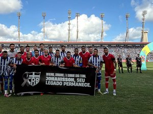 Assassinato de supervisor do Galo une CRB e CSA em ato contra a violência