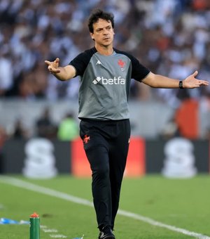 Fernando Diniz lamenta vice do Vasco na Copa do Brasil: “É muita dor”