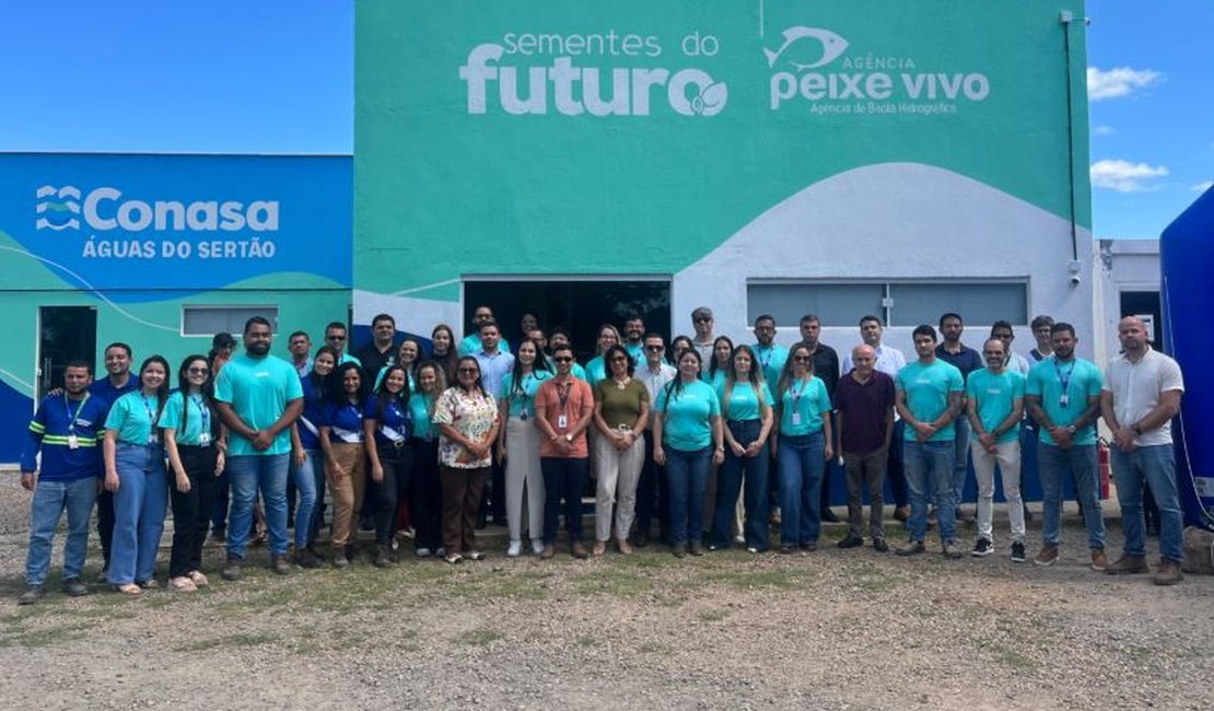 CBHSF participa de inauguração de viveiro de mudas do projeto Sementes do Futuro em Santana do Ipanema
