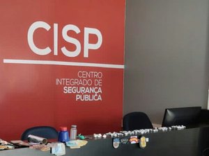 Casal é preso com grande quantidade de drogas em Porto Real do Colégio